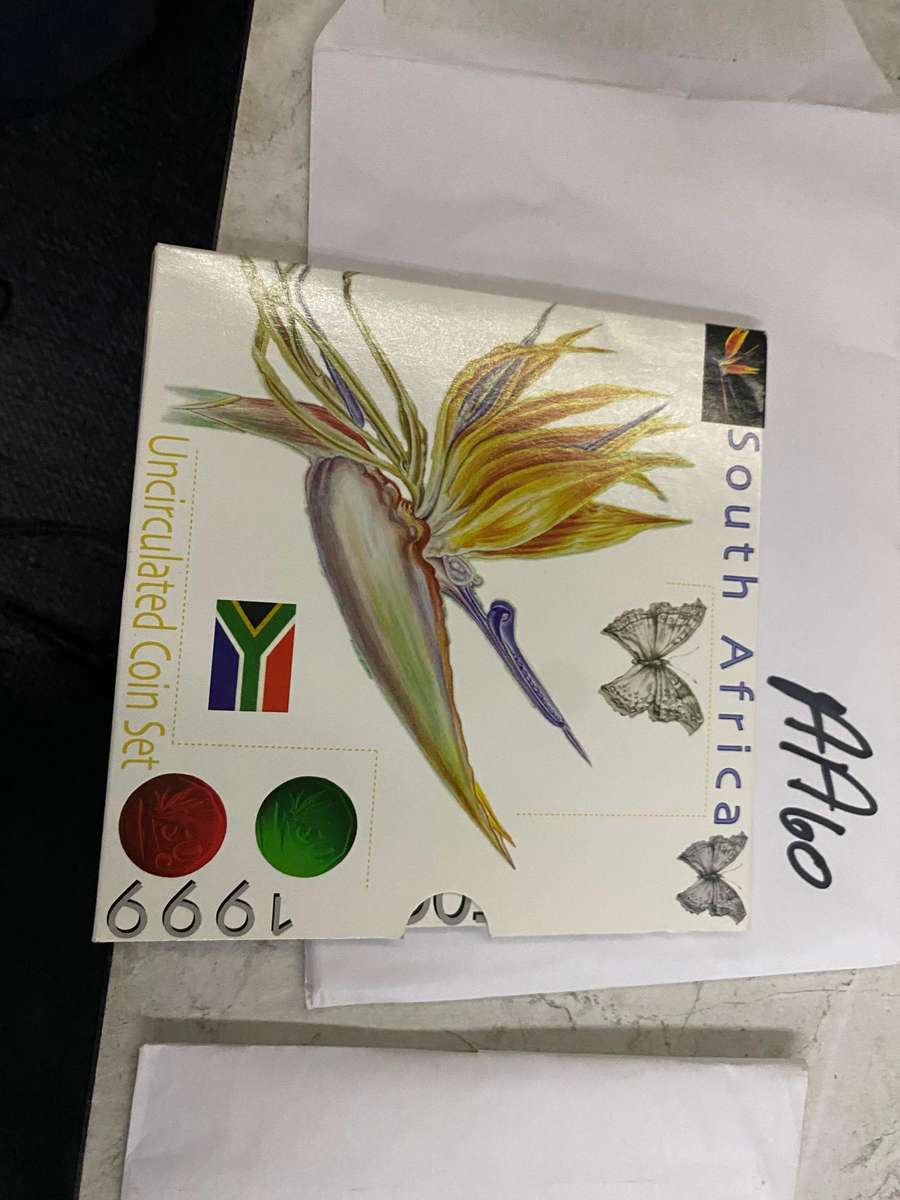 1999 South Africa Uncirculated coin set