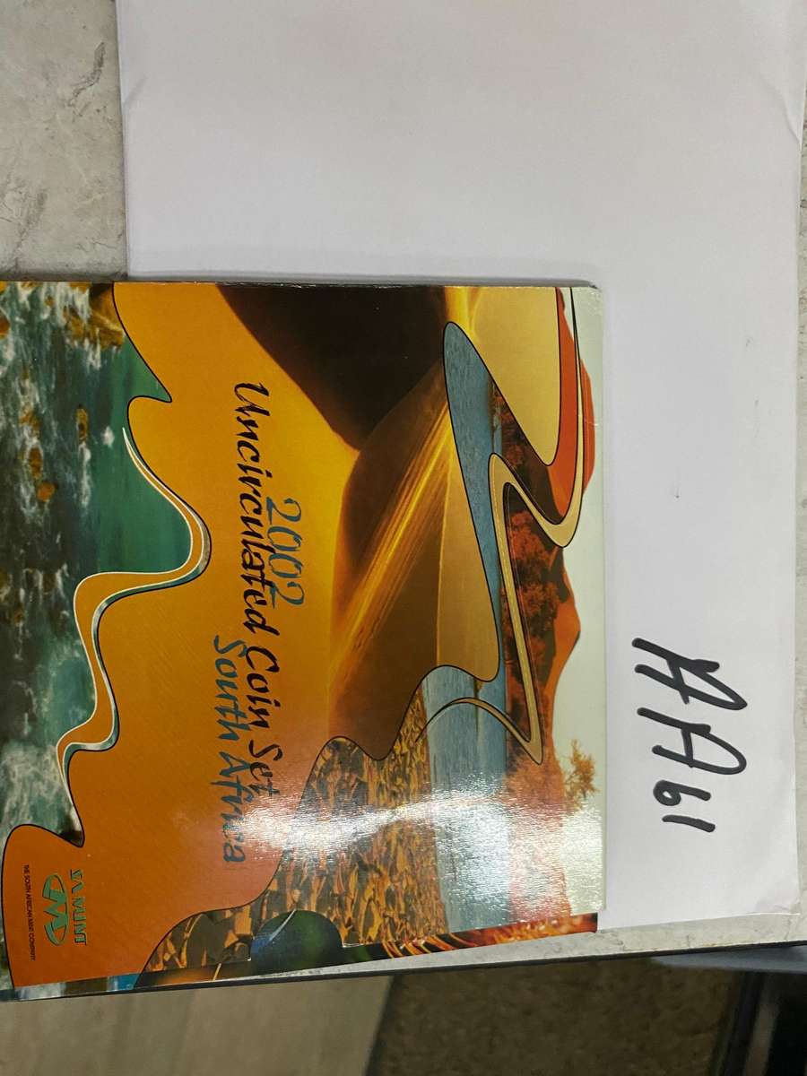 2002 South Africa Uncirculated coin set