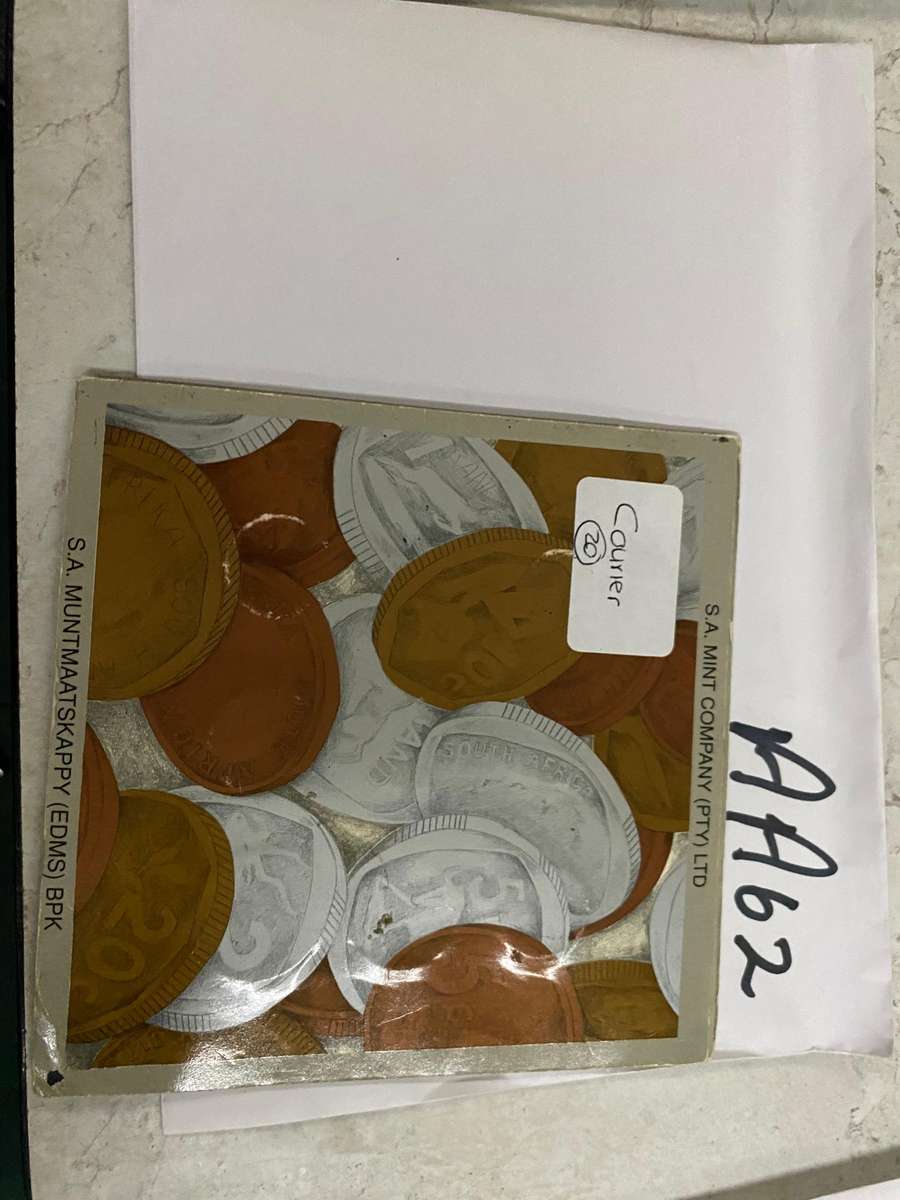 South Africa Munt Pattern coin set