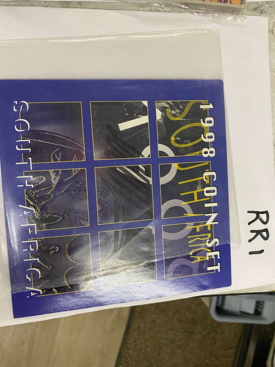 1998 South Africa Proof coin set still in SAM plastic