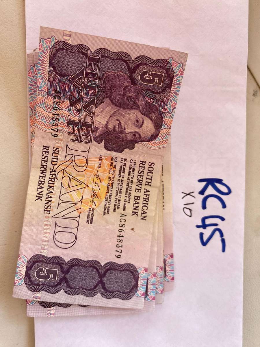 10 x Great RC Stals R5 bank notes