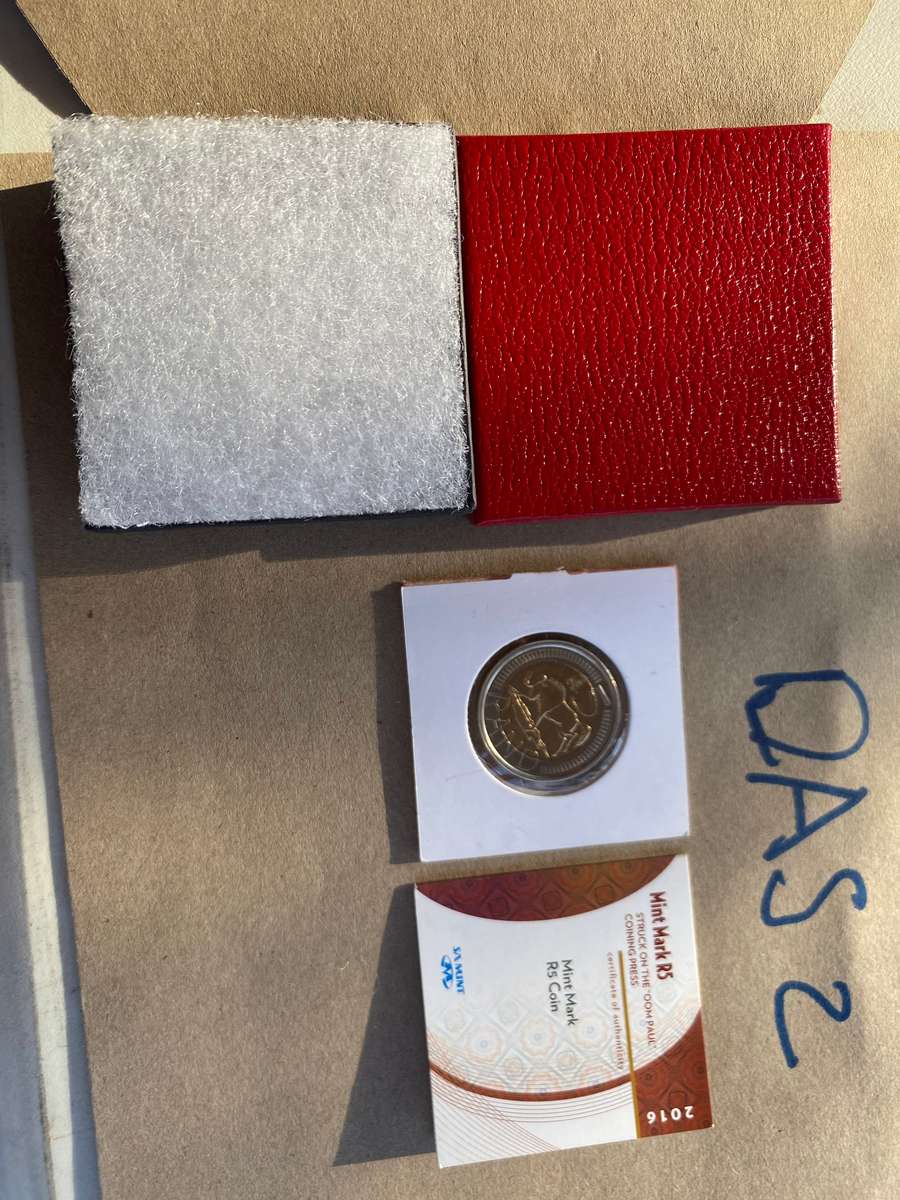 2016 Oom Paul SA Munt mark R5