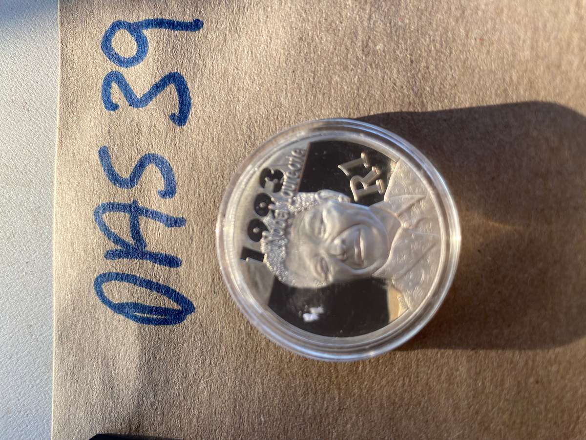 2007 South Africa Silver Proof R1 - Mandela