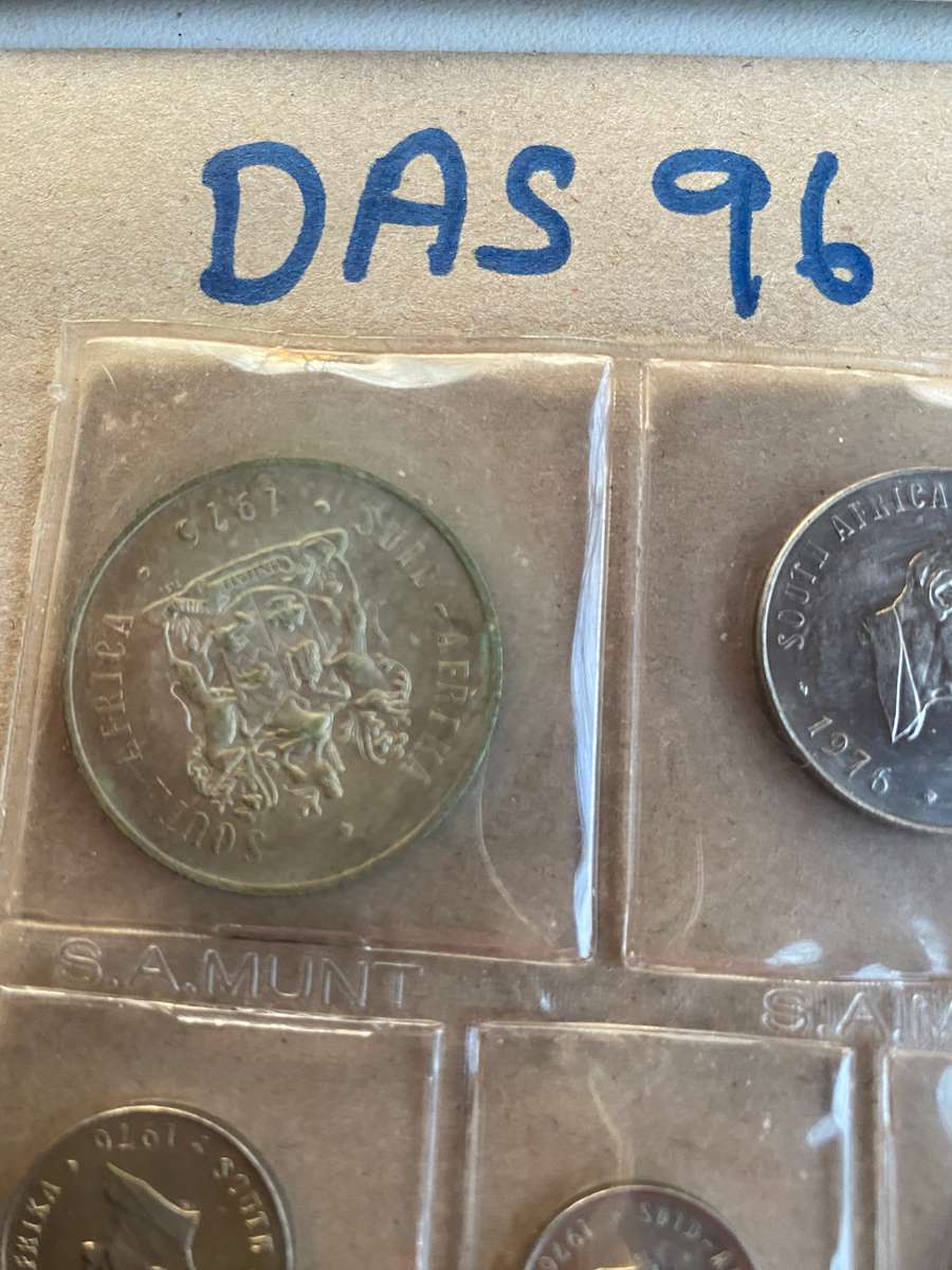 1976 South Africa Silver UNC set up for grabs