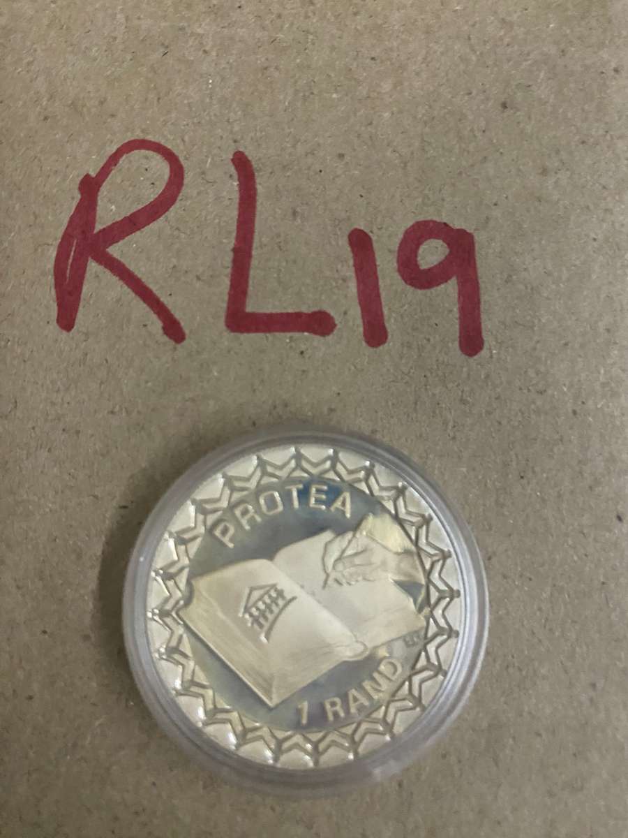Dont miss this beautiful - 1996 South Africa Silver Proof R1 in capsule - Constitution