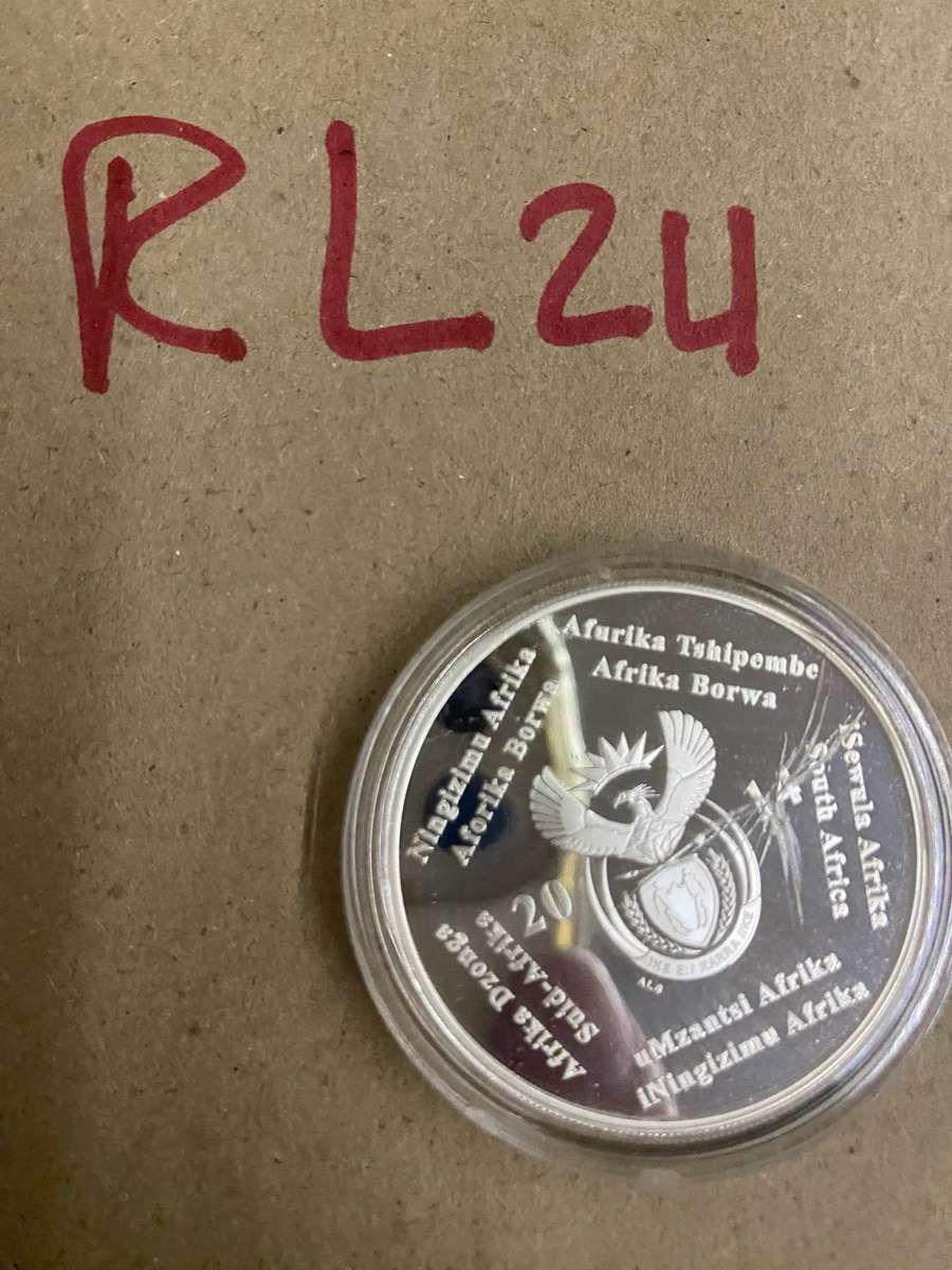 2014 Silver Proof R2 - Democracy - COin is perfect, capsule is cracked - NO COIN DAMAGE