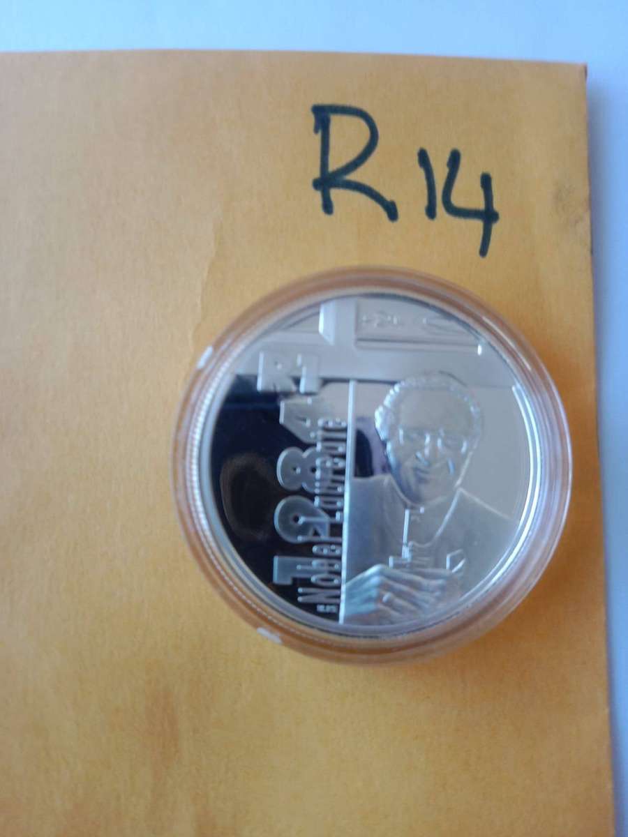 2006 South Africa Silver proof R1 - Desmond Tutu with certificate