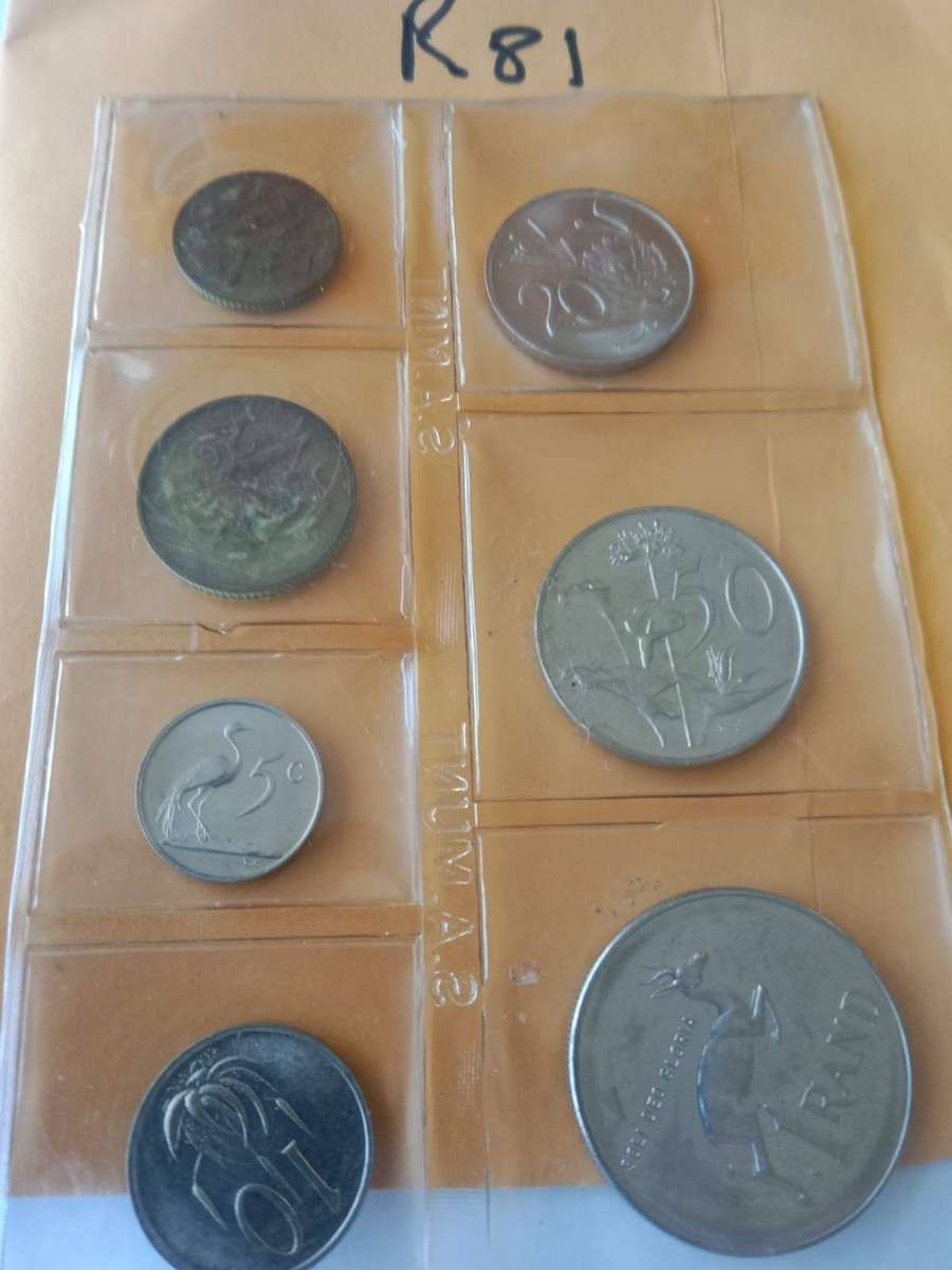 1980 SA Munt UNC Set - See pictures below