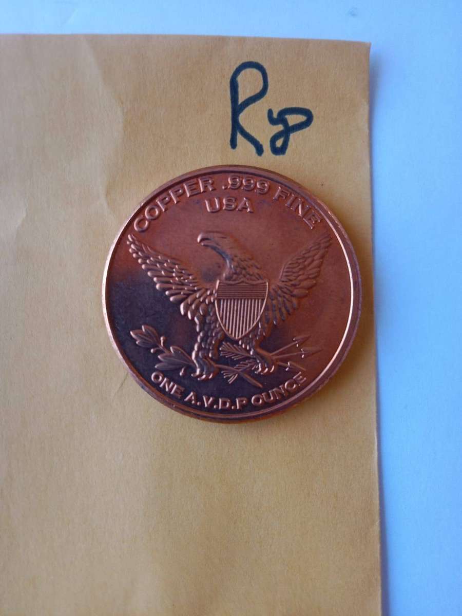 1 Ounce Pure Copper - Bison - Invest in copper