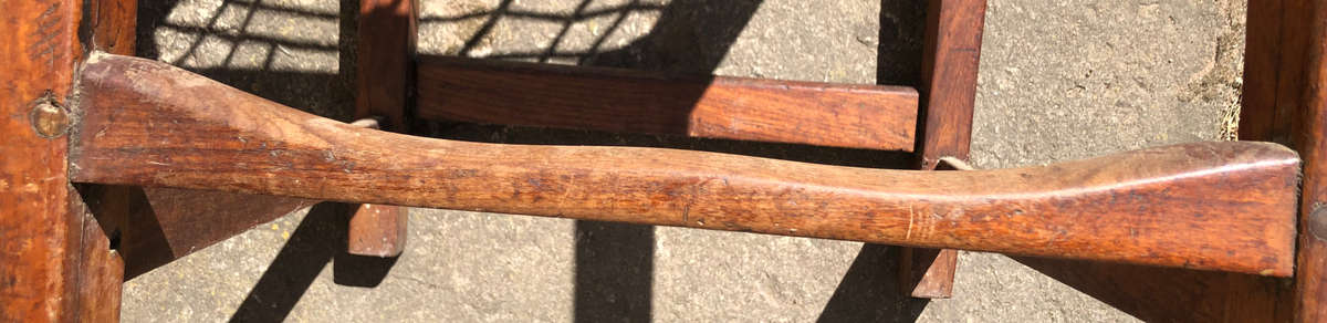 STINKWOOD CAPE REGENCY RIEMPIE CHAIR ANTIQUE