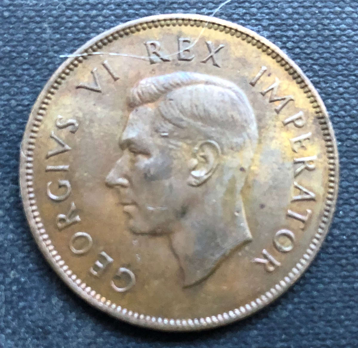 PENNY 1940 NO STAR AFTER DATE UNION OF SOUTH AFRICA