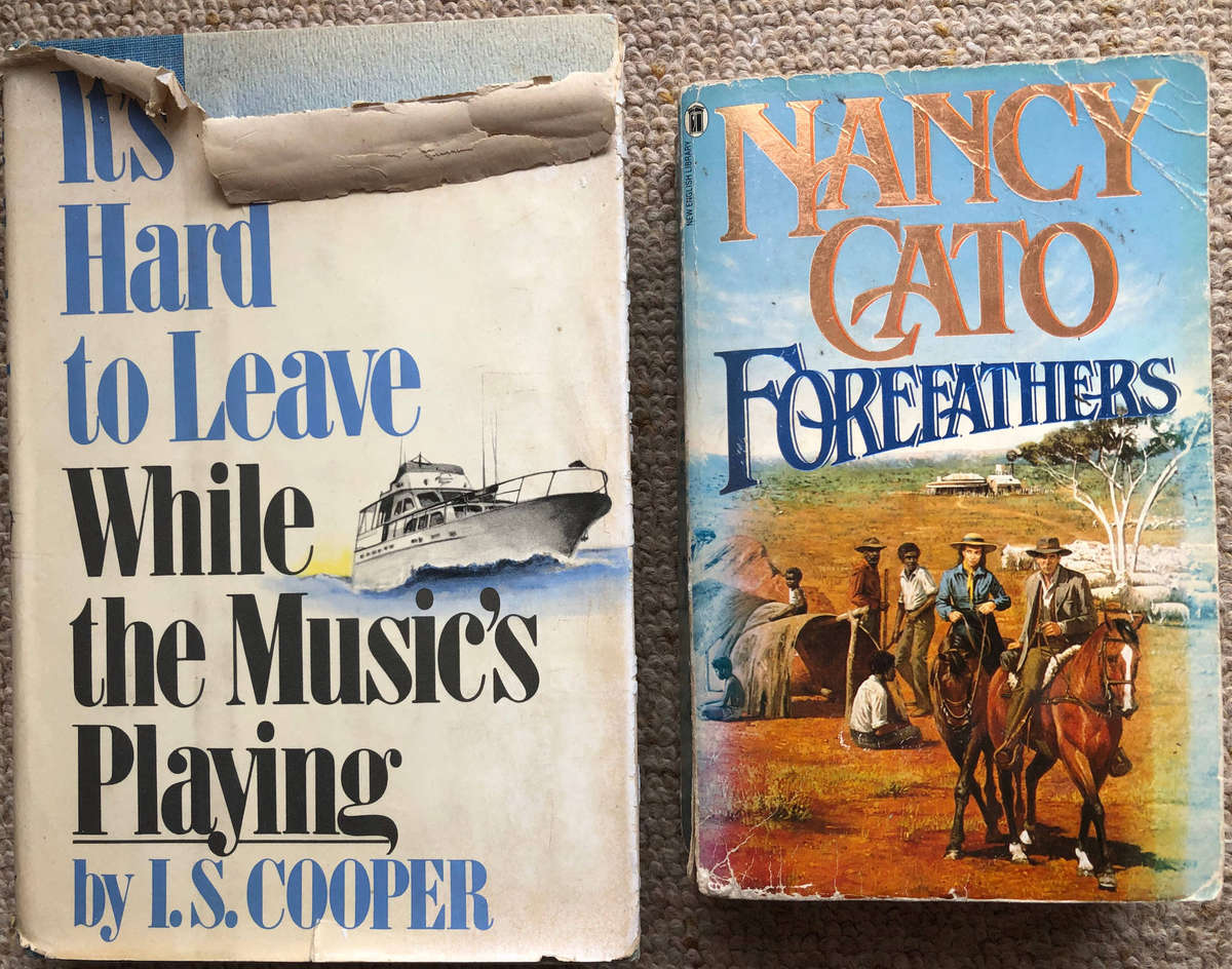 Forefathers by Nancy Cato 686 Pages Its Hard to Leave While the Musics Playing by I S Cooper