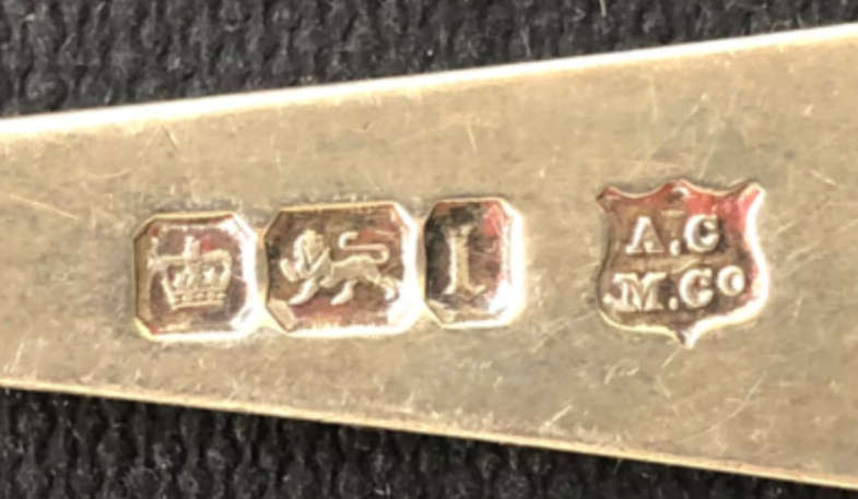 SILVER KINGS PATTERN FORK HALLMARKED 1903