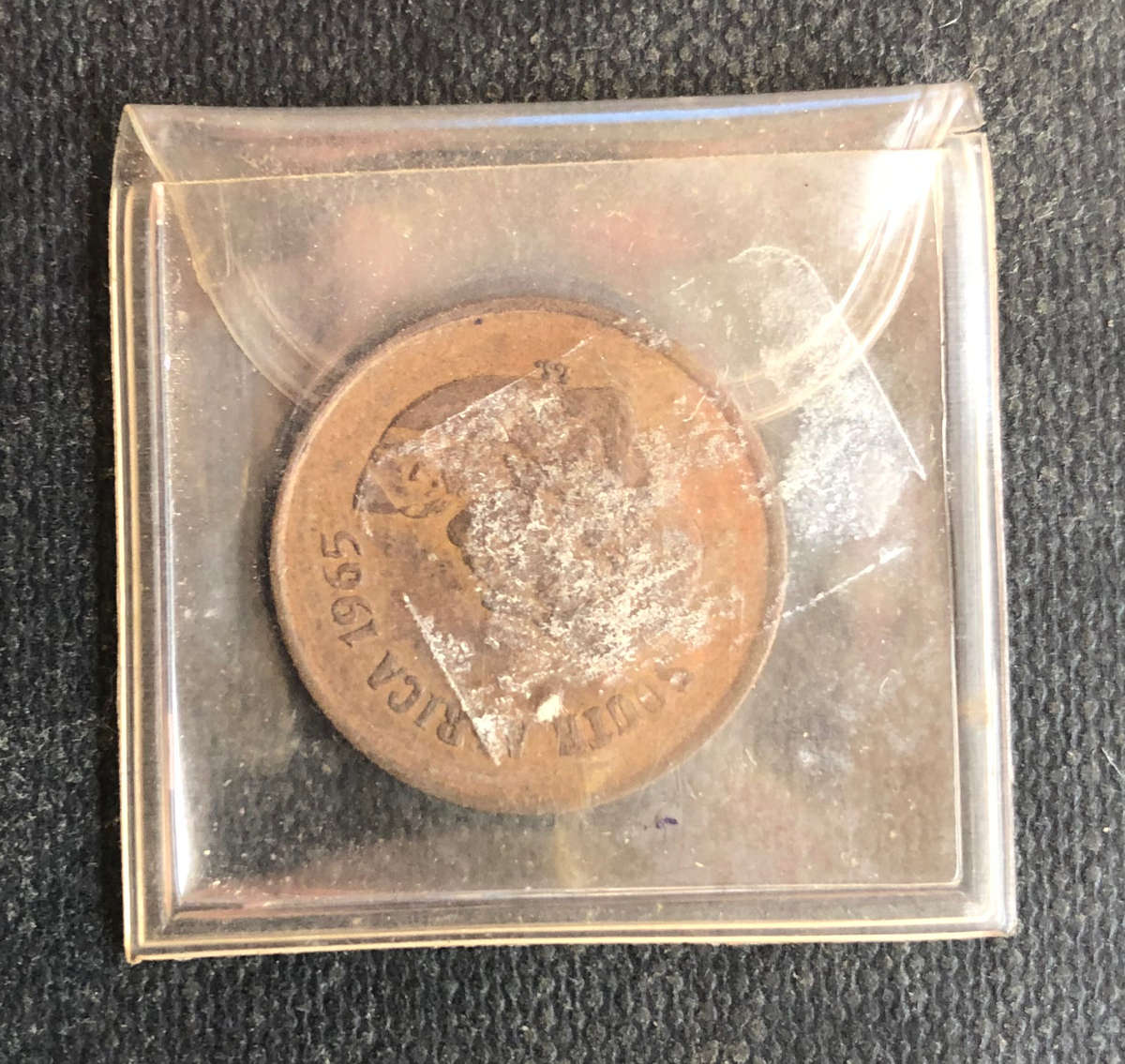 ONE CENT 1965 SOUTH AFRICA PROOF COIN