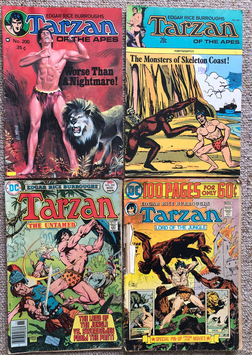 Tarzan - The Monsters of Skeleton Coast # 146 Worse than a Nightmare # 200 Lord of the Jungle #.....