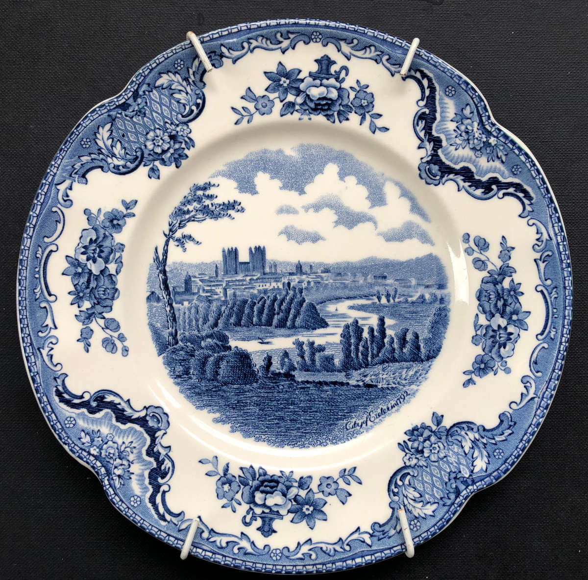 JOHNSON BROS OLD BRITAIN CASTLES PLATE