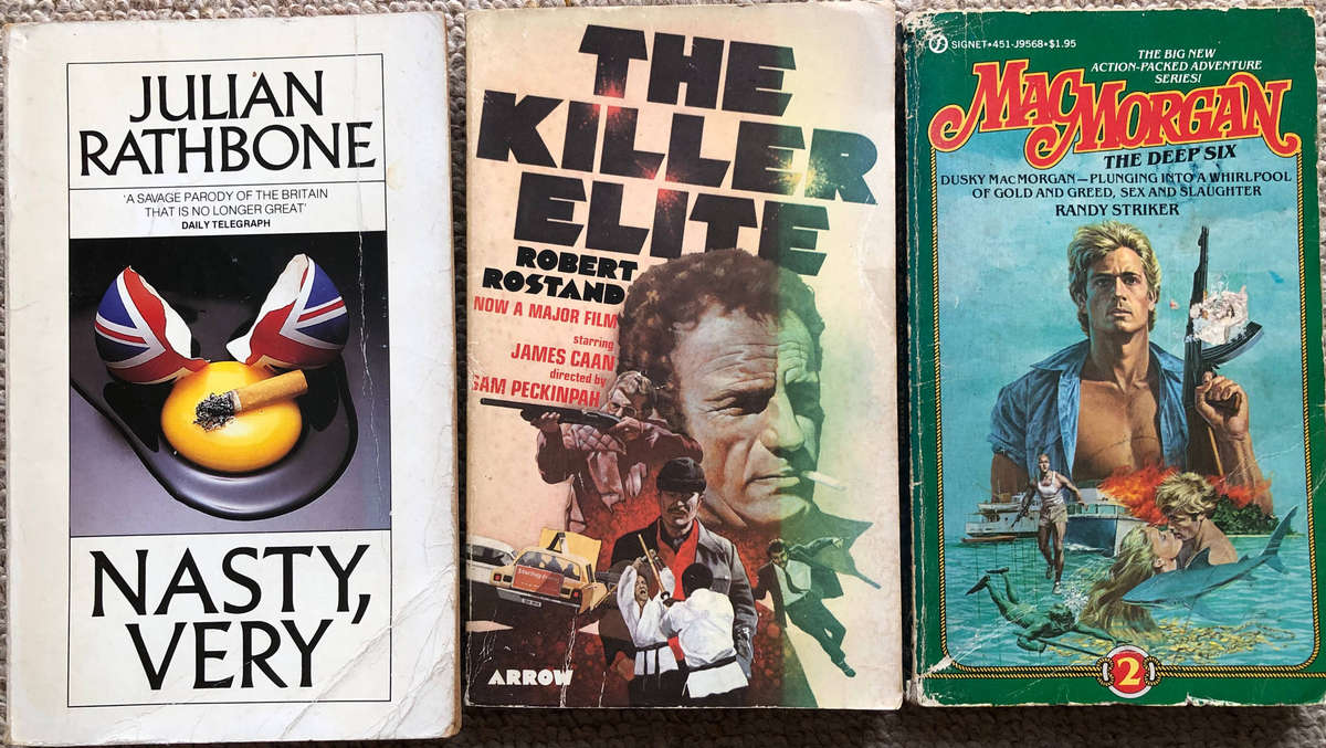Nasty, Very by Julian Rathbone The Deep Six by Randy Striker The Killer Elite by Robert Rostand