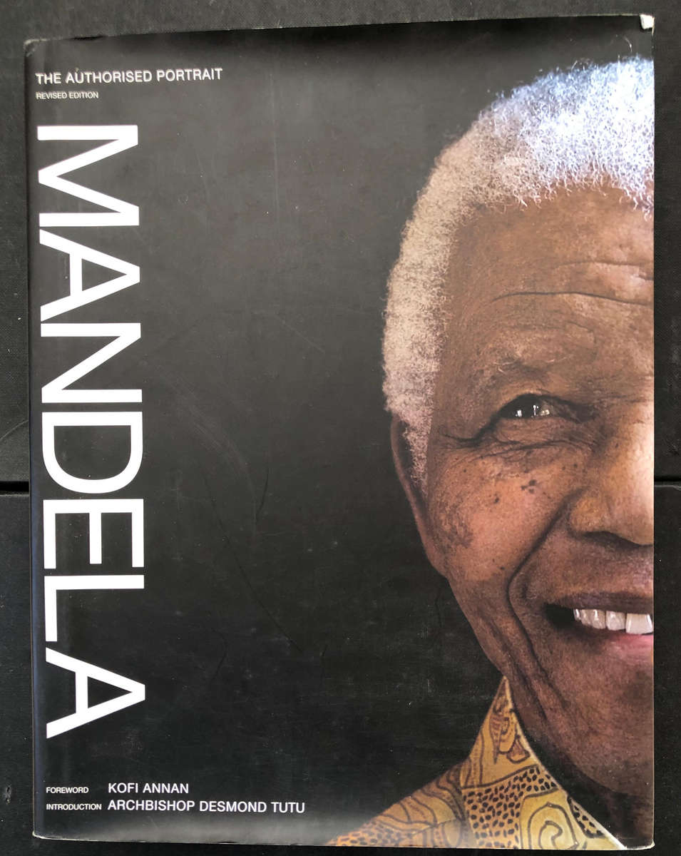 Mandela The Authorised Portrait signed by Sam Mkokeli 2013 Large Heavy Book