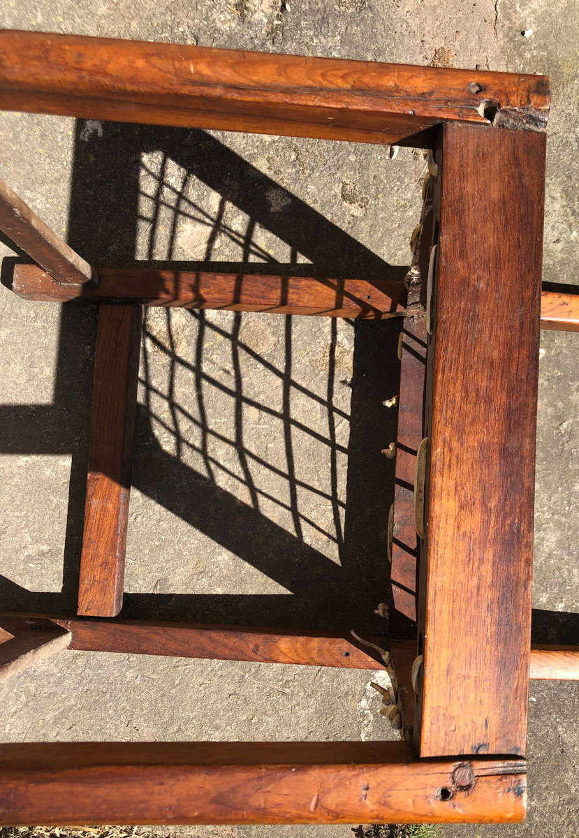 STINKWOOD CAPE REGENCY RIEMPIE CHAIR ANTIQUE