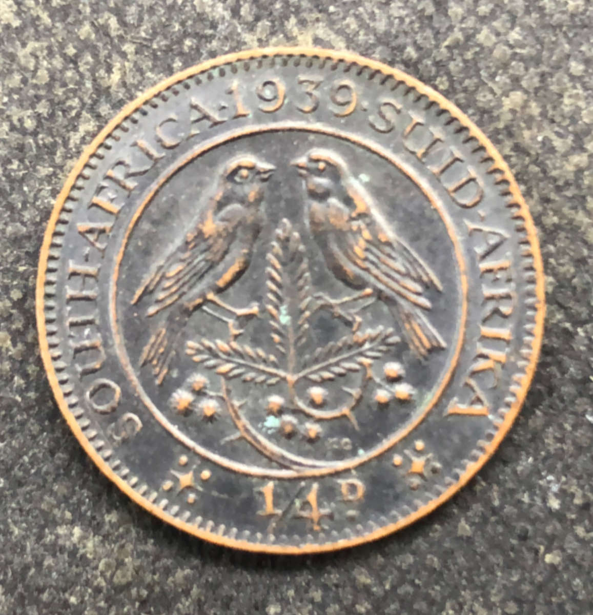 FARTHING 1939 UNION OF SOUTH AFRICA