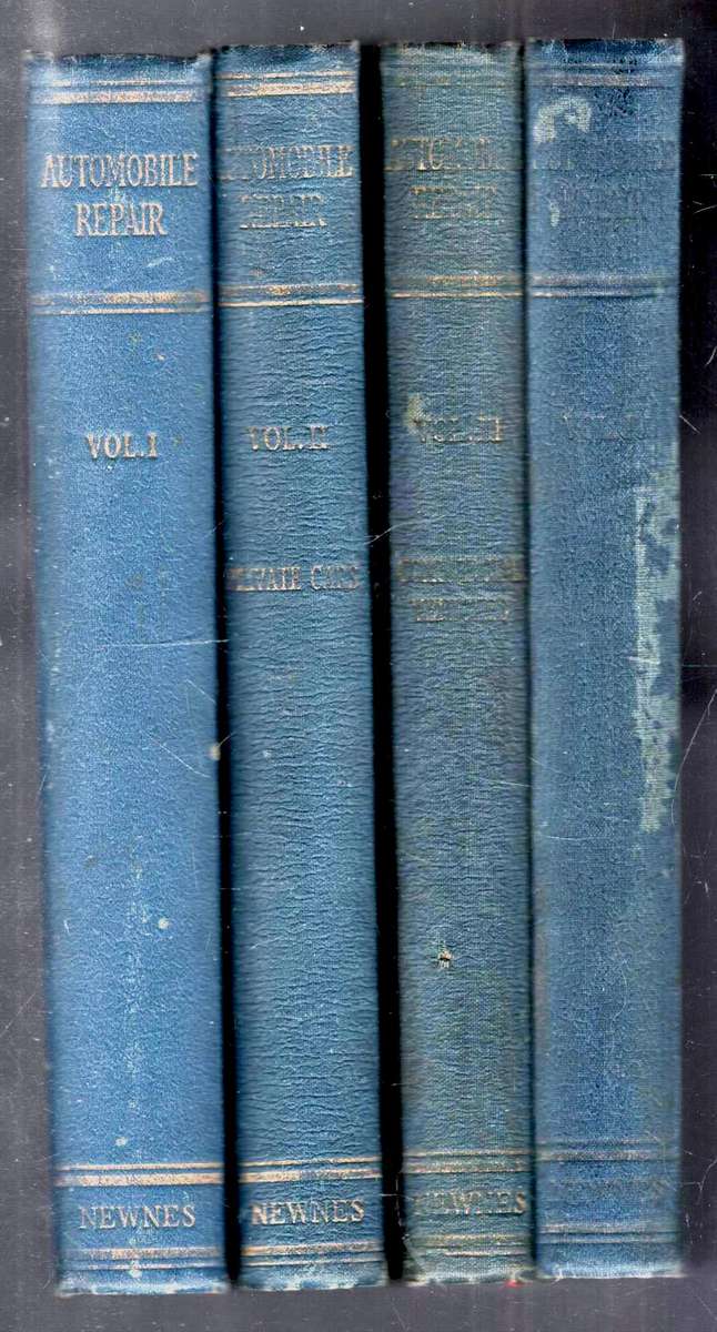 Automobile Repair  --  George Newnes   - 4 Volumes