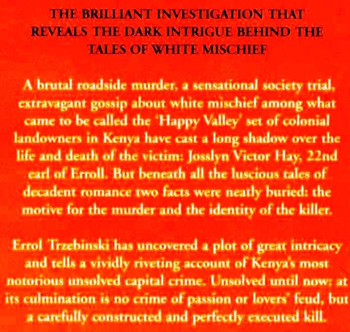 The Life and Death of Lord Srroll     ------ -  Errol Trzebinski