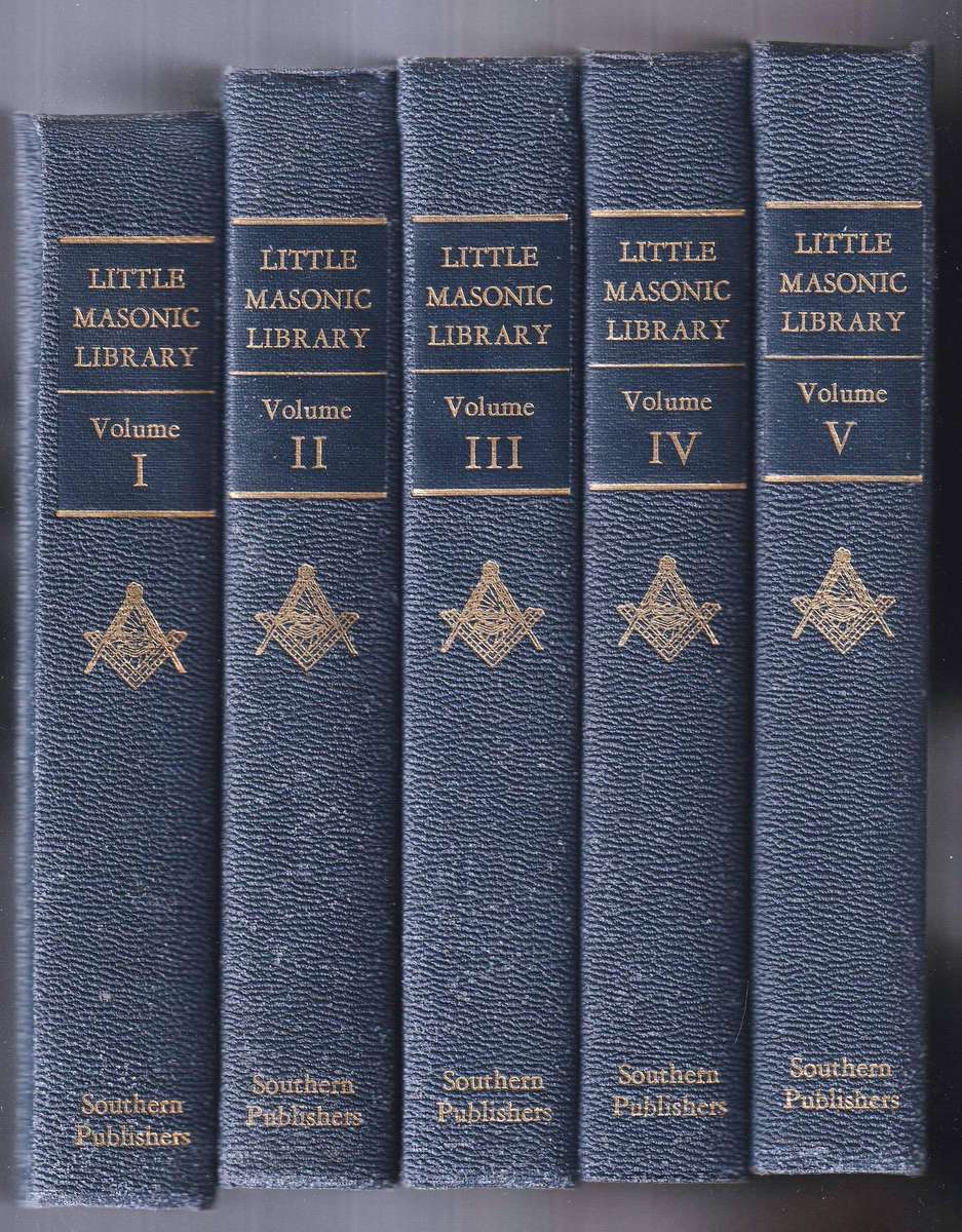 Little Masonic Library  --  Complete Set of 5 Books
