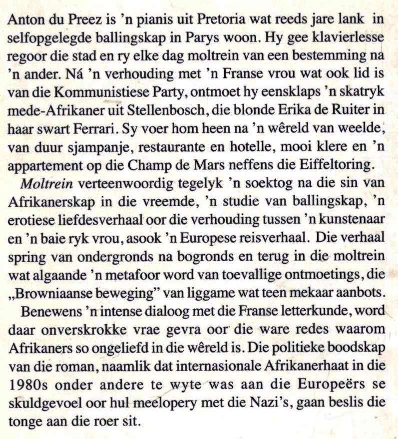 Moltrein  --  Dan Roodt