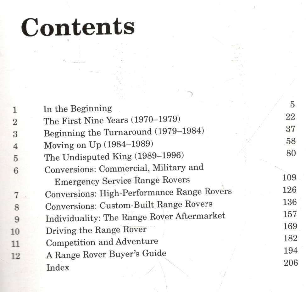 Range Rover  The First Generation  --  James Taylor and Nick Dimbleby