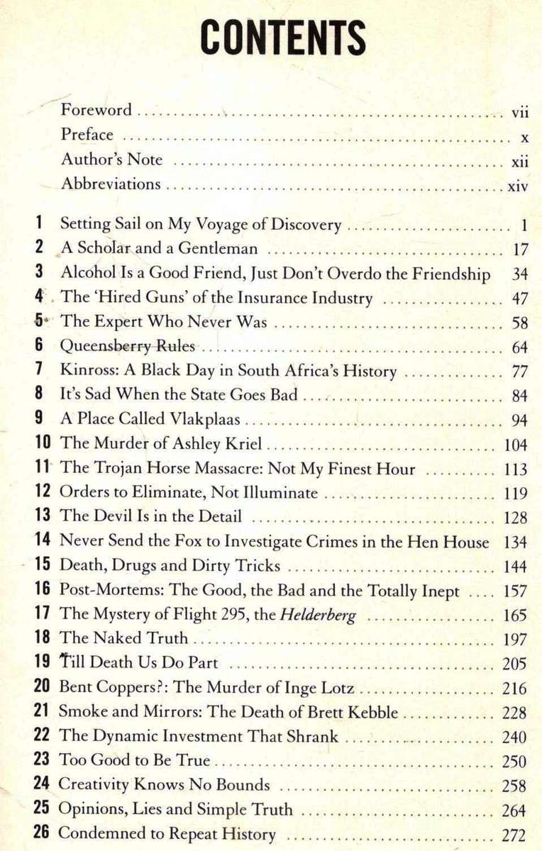 Steeped in Blood  - David Klatzow