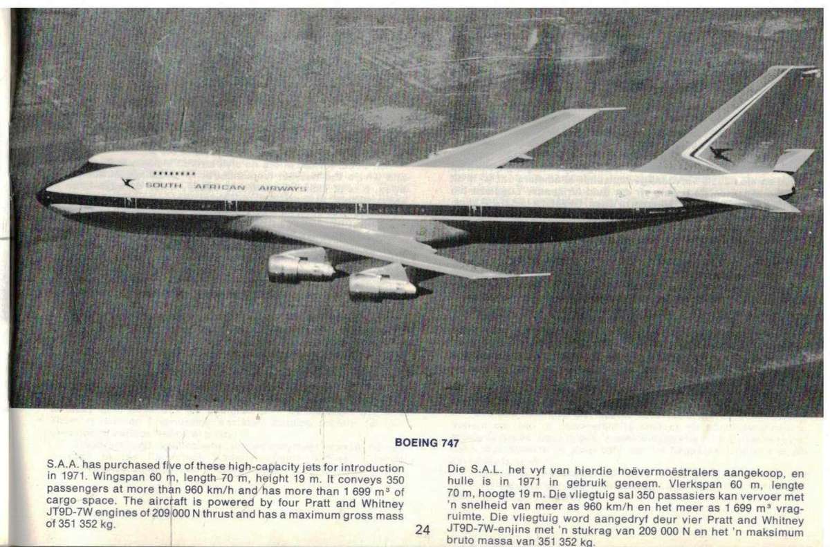 Die Suid-Afrikaanse Lugdiens in Beeld  --  Bilingual