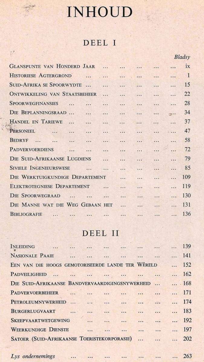 'n Eeu van Vervoer 1860 - 1960  --