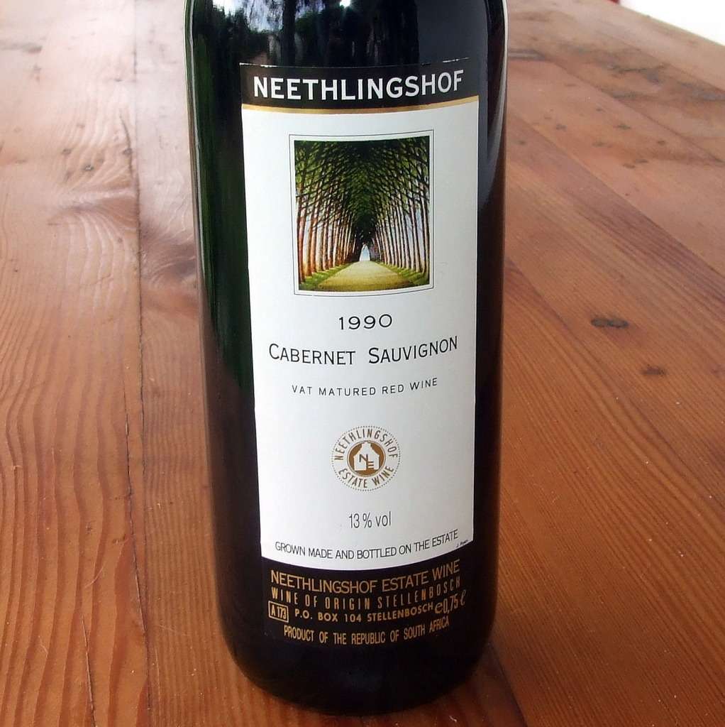 1990 vintage NEETHLINGSHOF CABERNET SAUVIGNON unopened