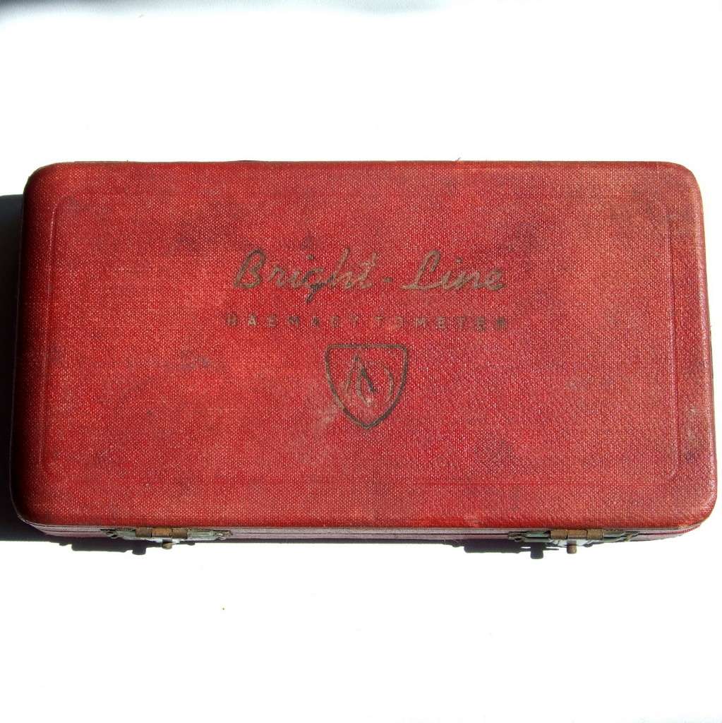 VINTAGE SPENCER BRIGHT LINE MEDICAL HAEMACYTOMETER, NEUBAUER/10 mm CASED