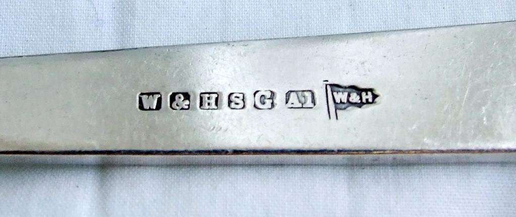 68 piece  Walker and Hall A1 silver plate Art Deco  'NILE" design cutlery set