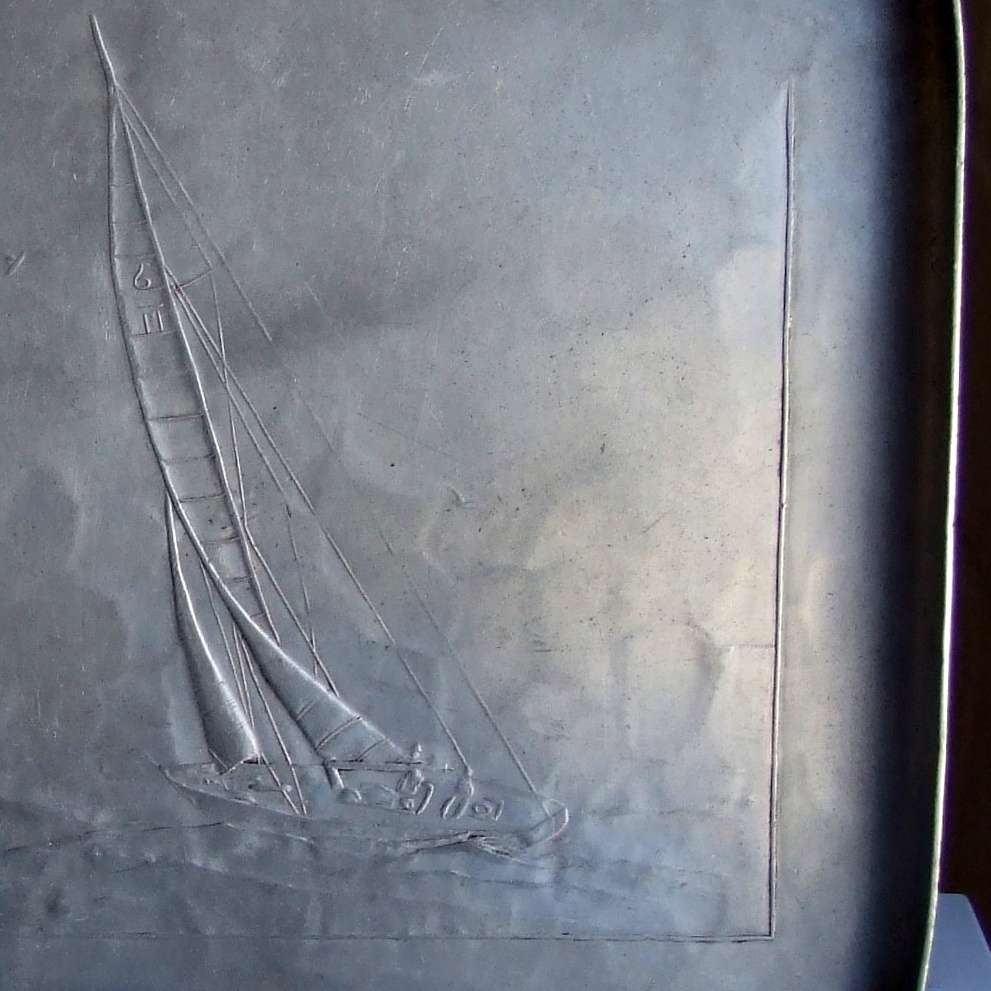 Wendell August Forge Sailboat Tray