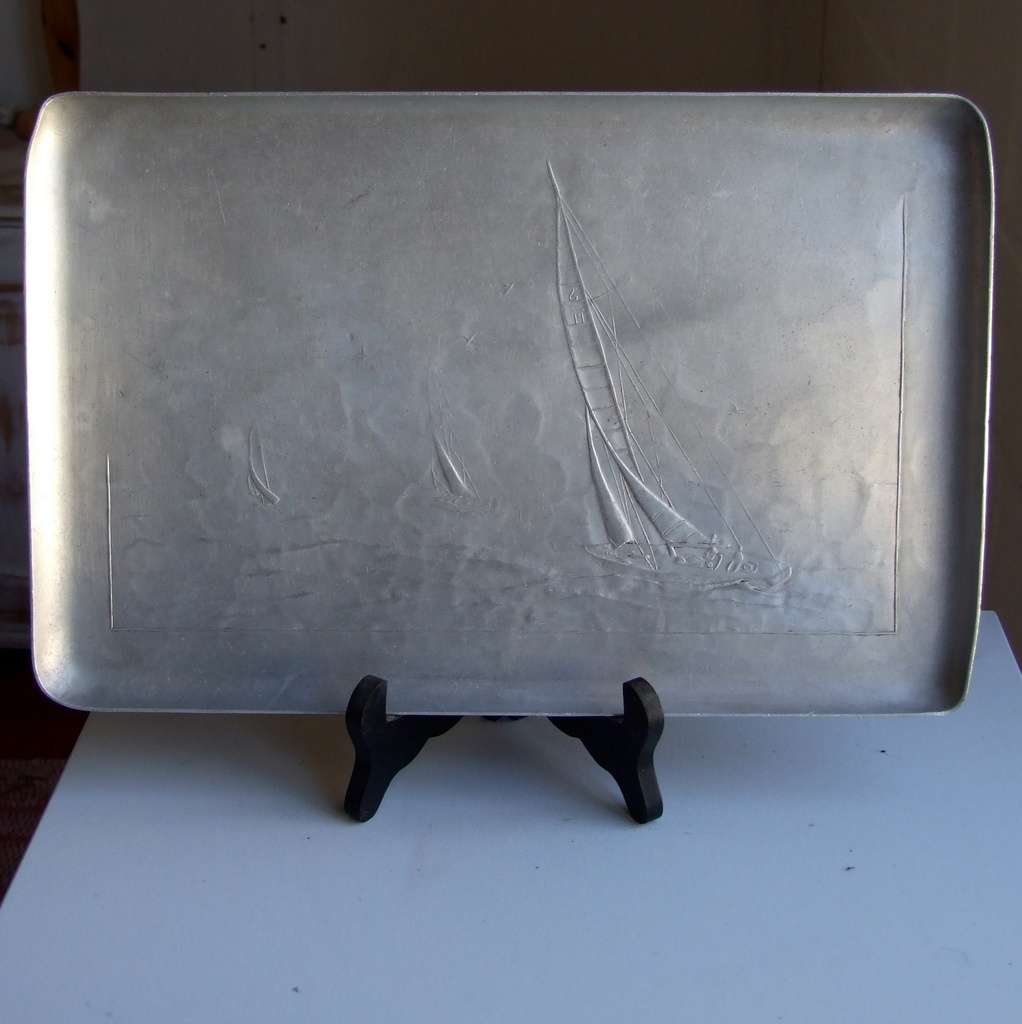 Wendell August Forge Sailboat Tray