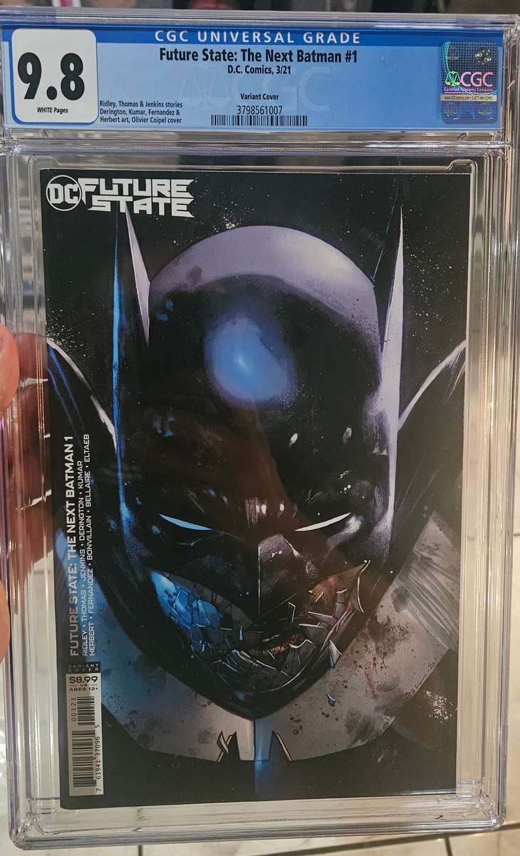 Future State The Next Batman (2021 DC) 1B CGC 9.8 Coipel Variant