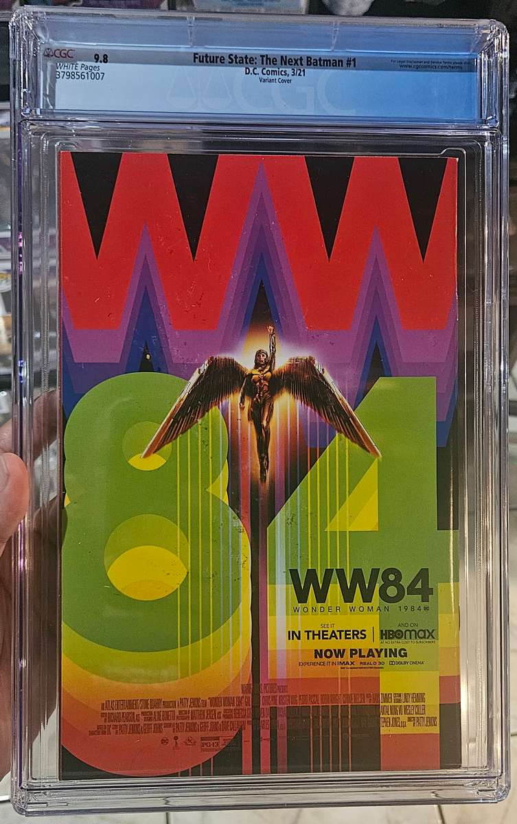 Future State The Next Batman (2021 DC) 1B CGC 9.8 Coipel Variant