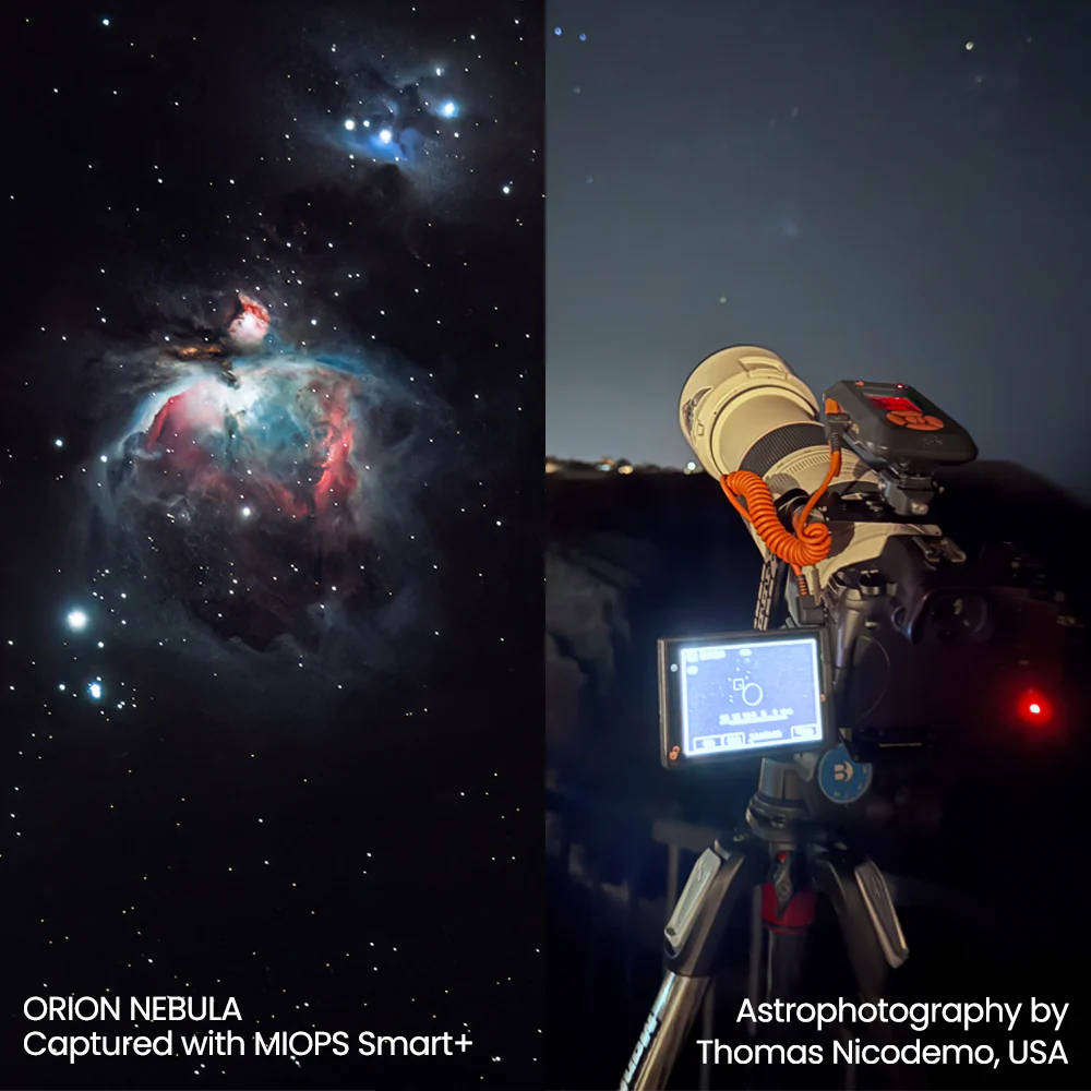 Miops Smart+ Multi-Mode Camera Trigger - Lightning, Sound, Laser and Timelapse