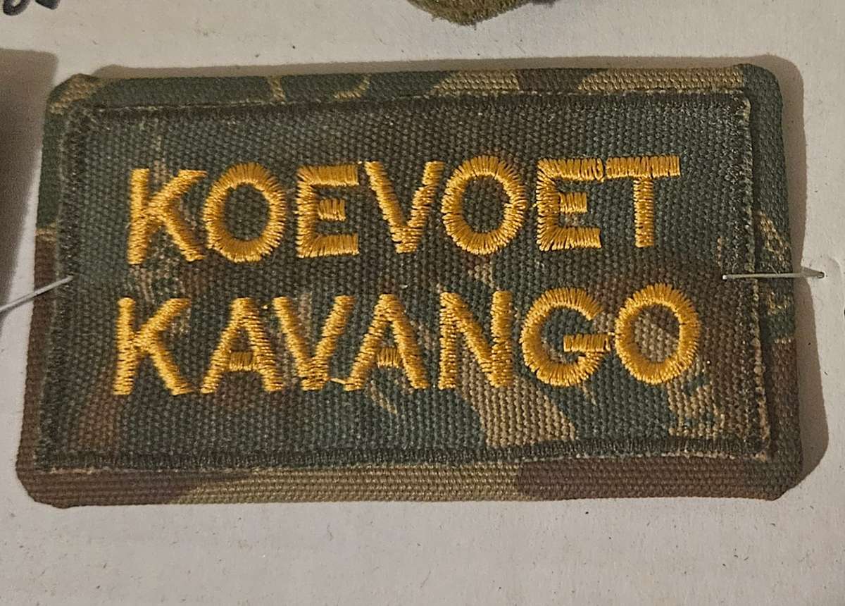Koevoet Kavango badge