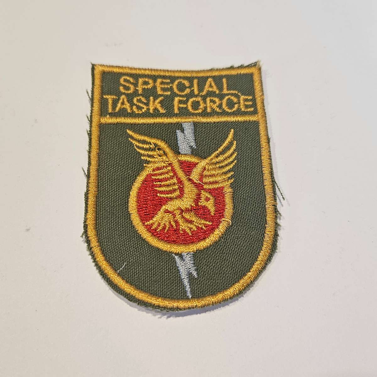 SAP Police task force patch (green)