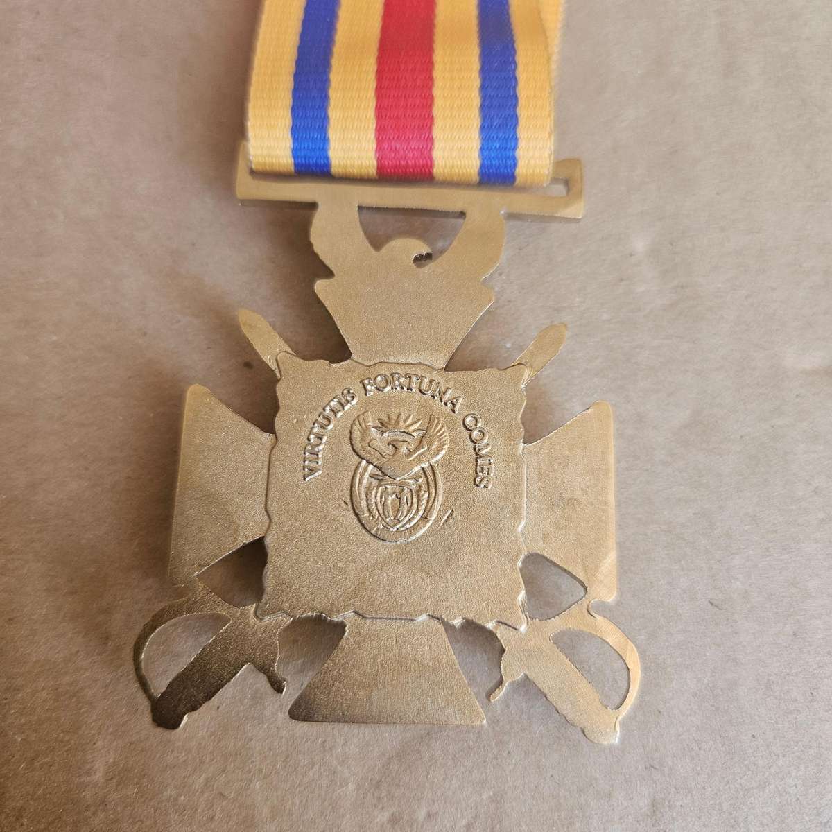 SAPS Gold Cross for Bravery Medal