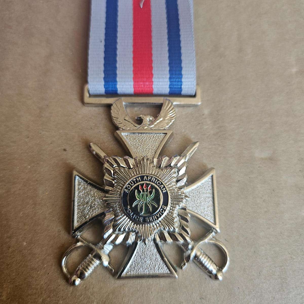 SAPS Silver Cross for Bravery Medal