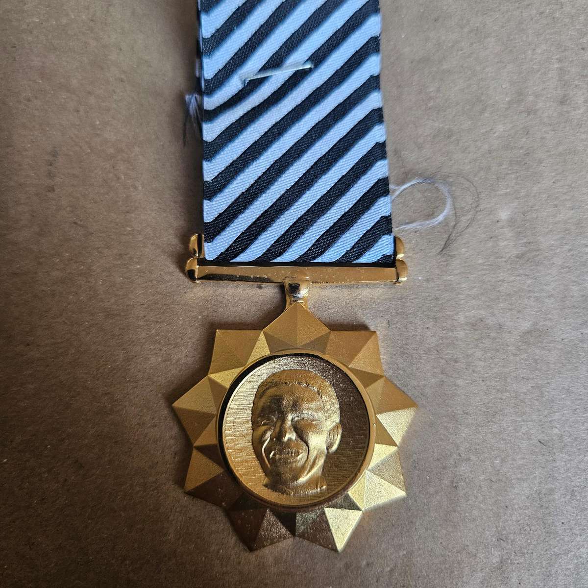 Mandela Funeral Gold Medal