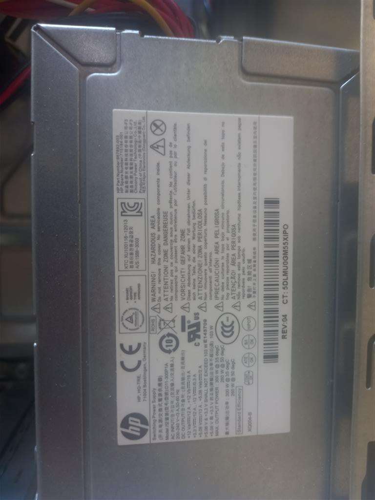 HP Pro black Tower + Power supply