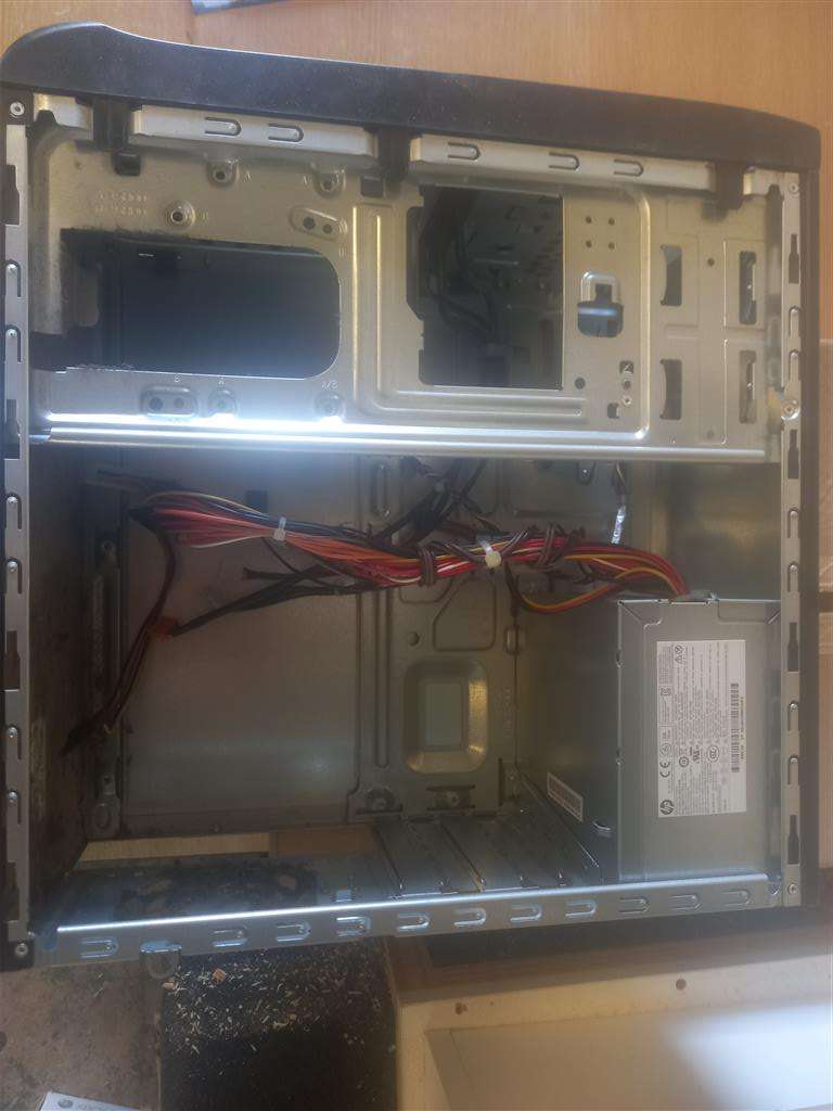 HP Pro black Tower + Power supply