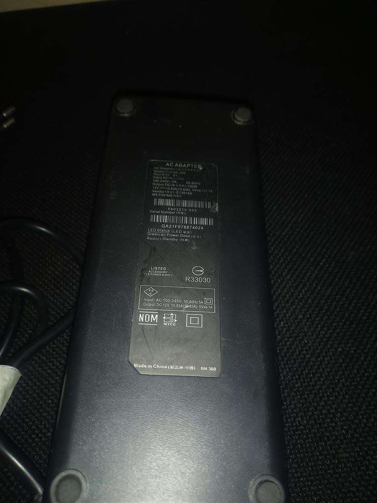 Xbox 360 Slim Power supply (generic)