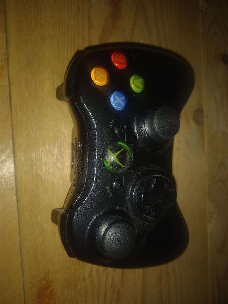 Xbox 360 Wireless Black Controller