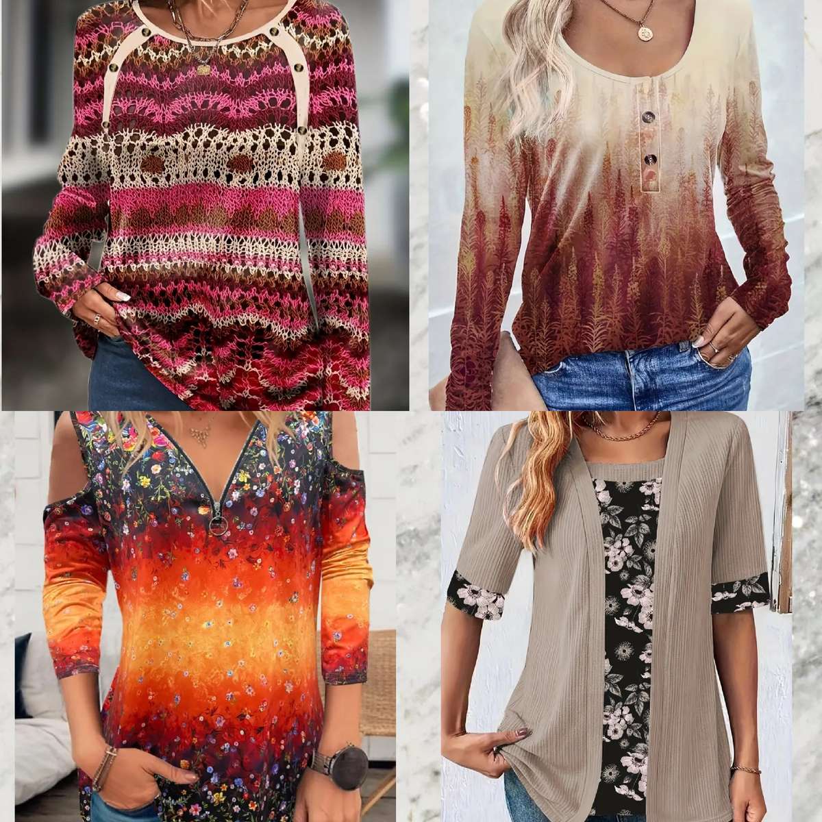 Stunning top:  Large